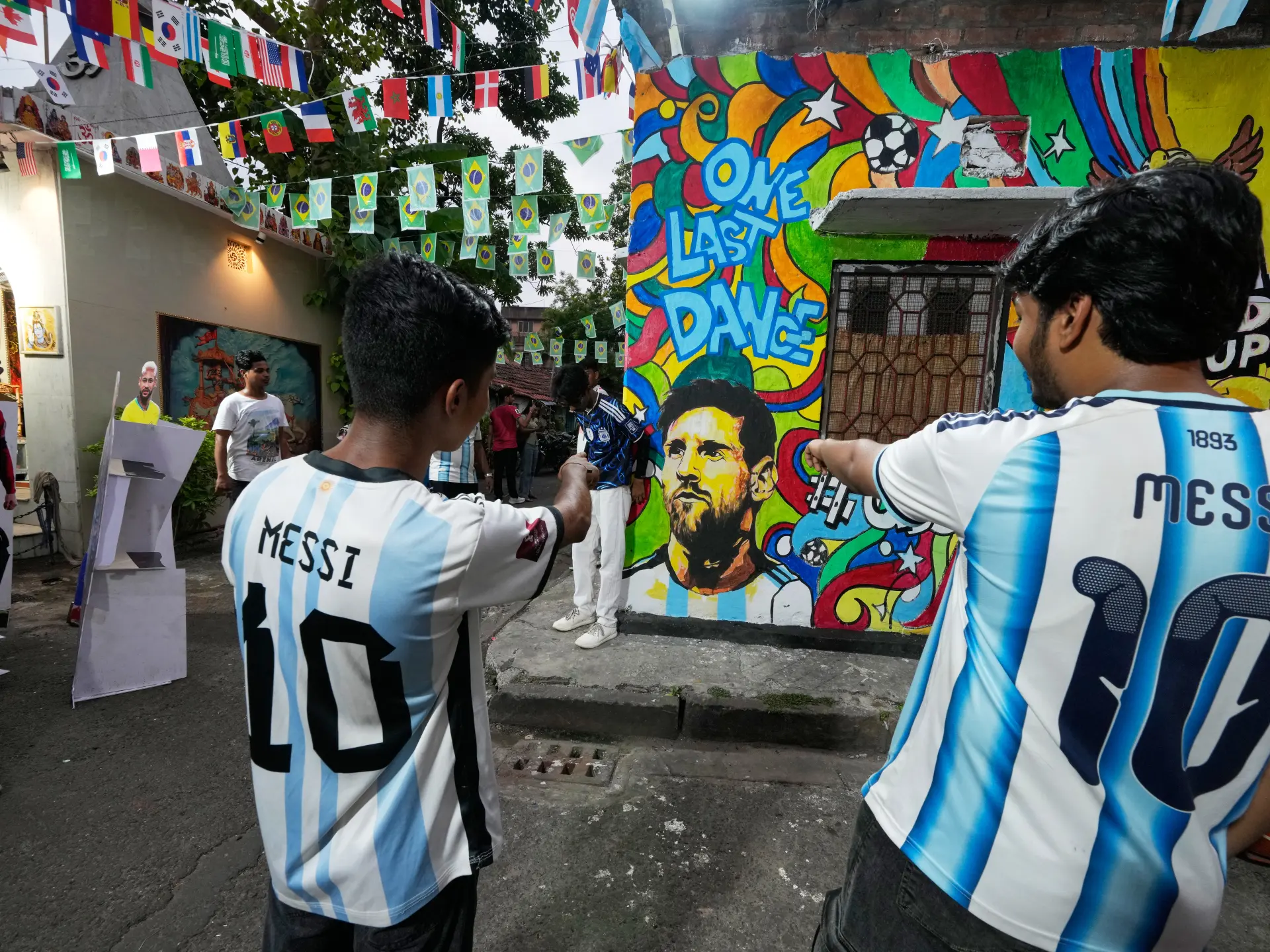 Messi'nin vedaı Argentina'dan 15.000 km uzakta Hindistan'da yankılandı