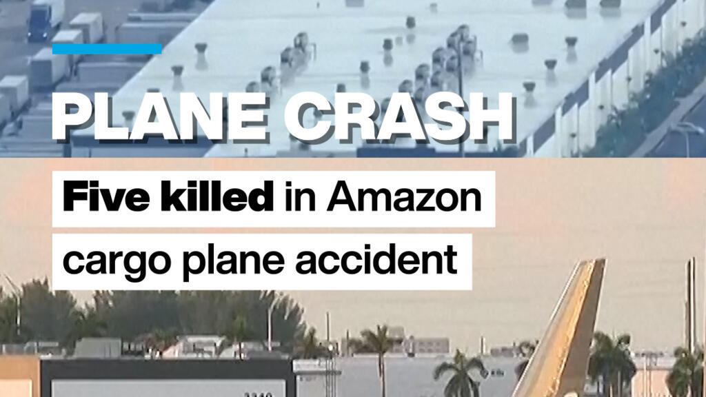 Miami'de Amazon kargo uçağı pisti aştı: 5 ölü