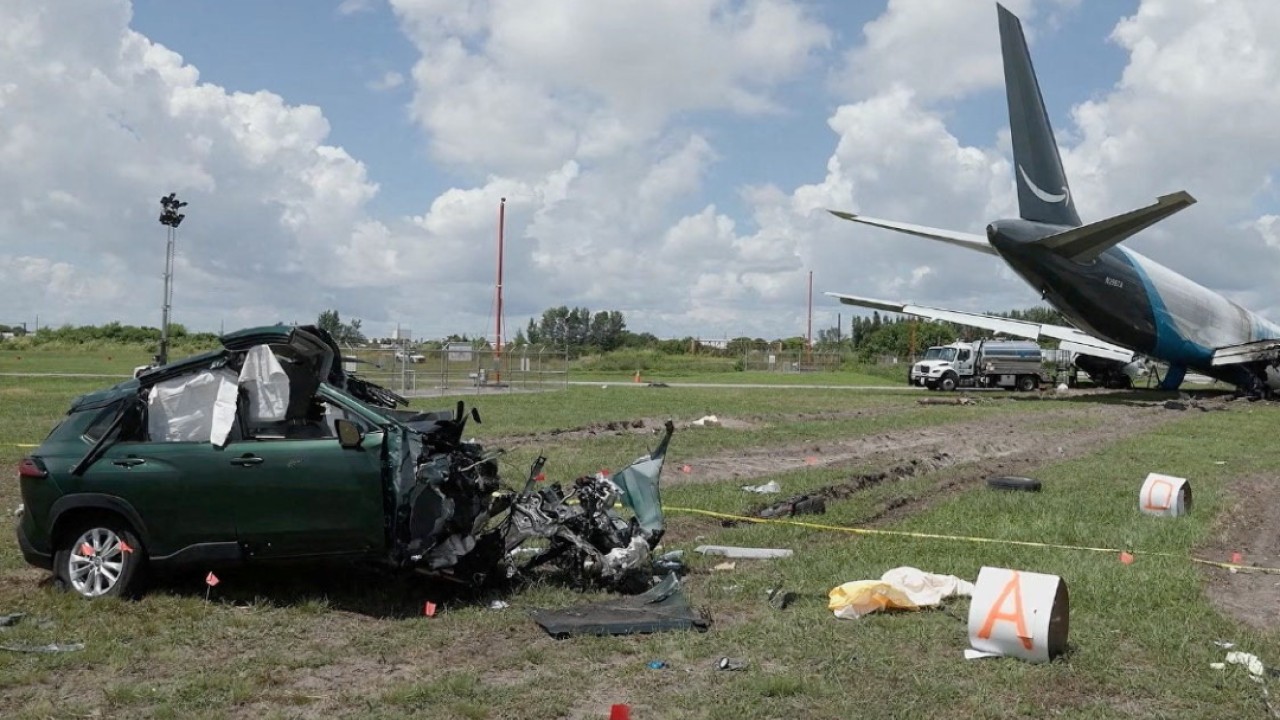 Miami'de Amazon kargo uçağı pisti aştı: pilot uyarılara rağmen indi