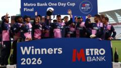 Middlesex, Leicestershire'ı Yenerek One-Day Cup'ı Kazandı