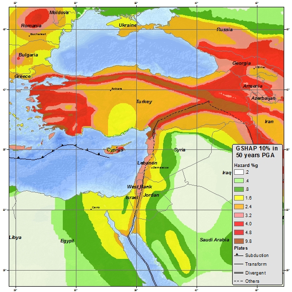 Mısır'ı 5.6 Büyüklüğünde Deprem Sarsıldı