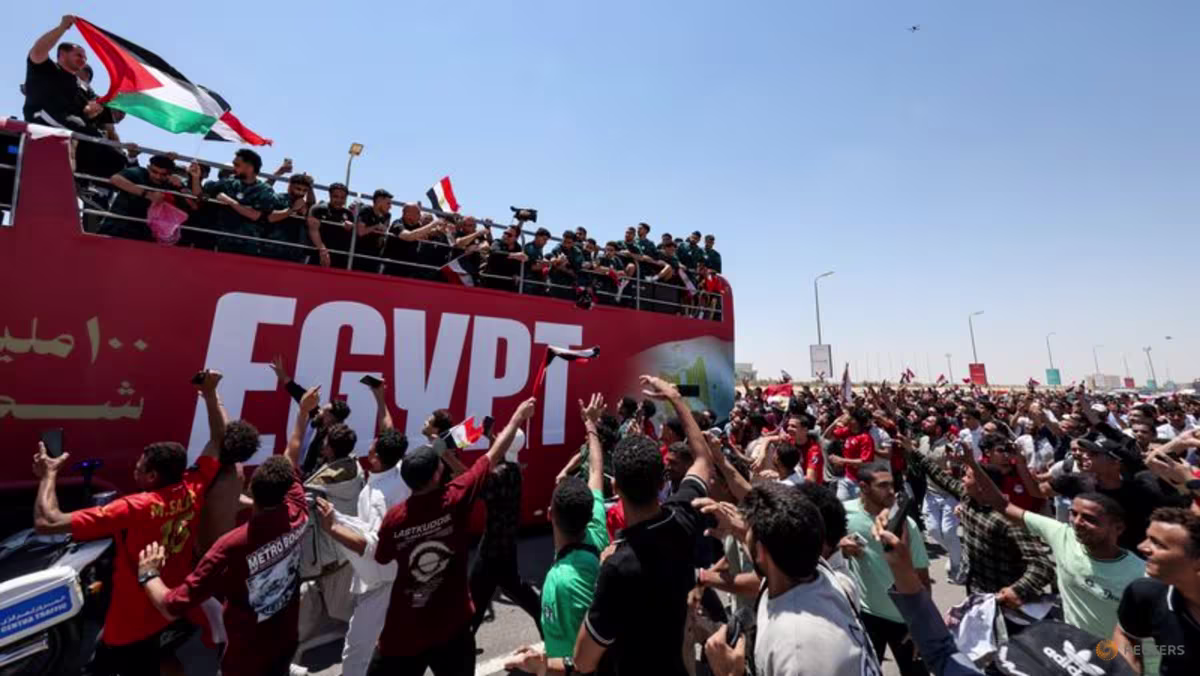 Mısır'da Dünya Kupası Kahramanlarına Çılgın Karşılama