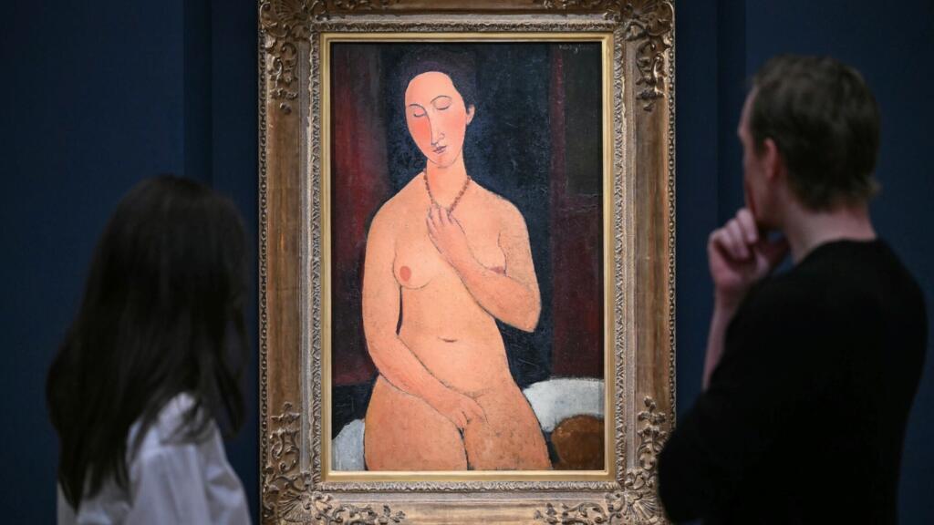 Modigliani nüdü Londra'da rekor kırdı