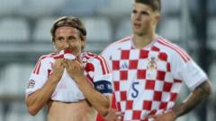 Modric: Hırvatistan'ın 'felaket gecesinden' utandım