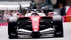 Monaco GP’de ilk antrenmanda Ferrari rüzgarı: Leclerc zirvede