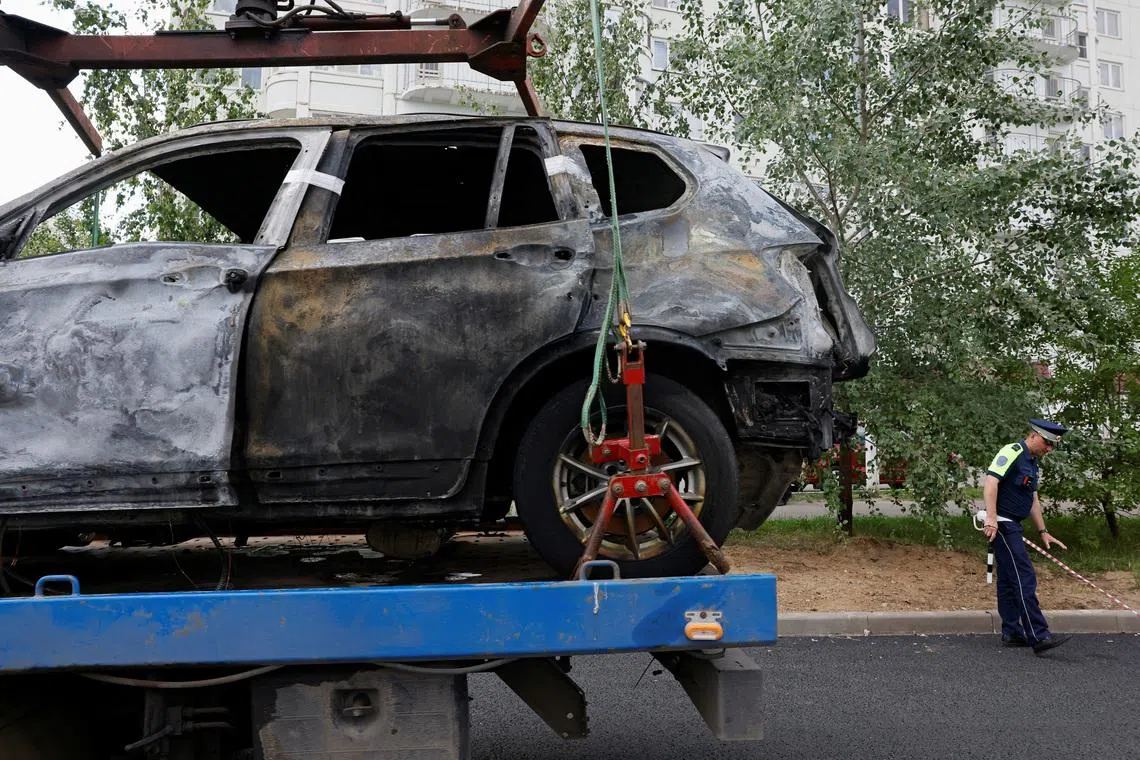 Moskova'da İki Otomobil Bombası Saldırısı: Rusya 2 Şüpheliyi Gözaltına Aldı