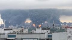 Moskova'ya Savaşın En Büyük Ukrayna Saldırısı: 200 İHA
