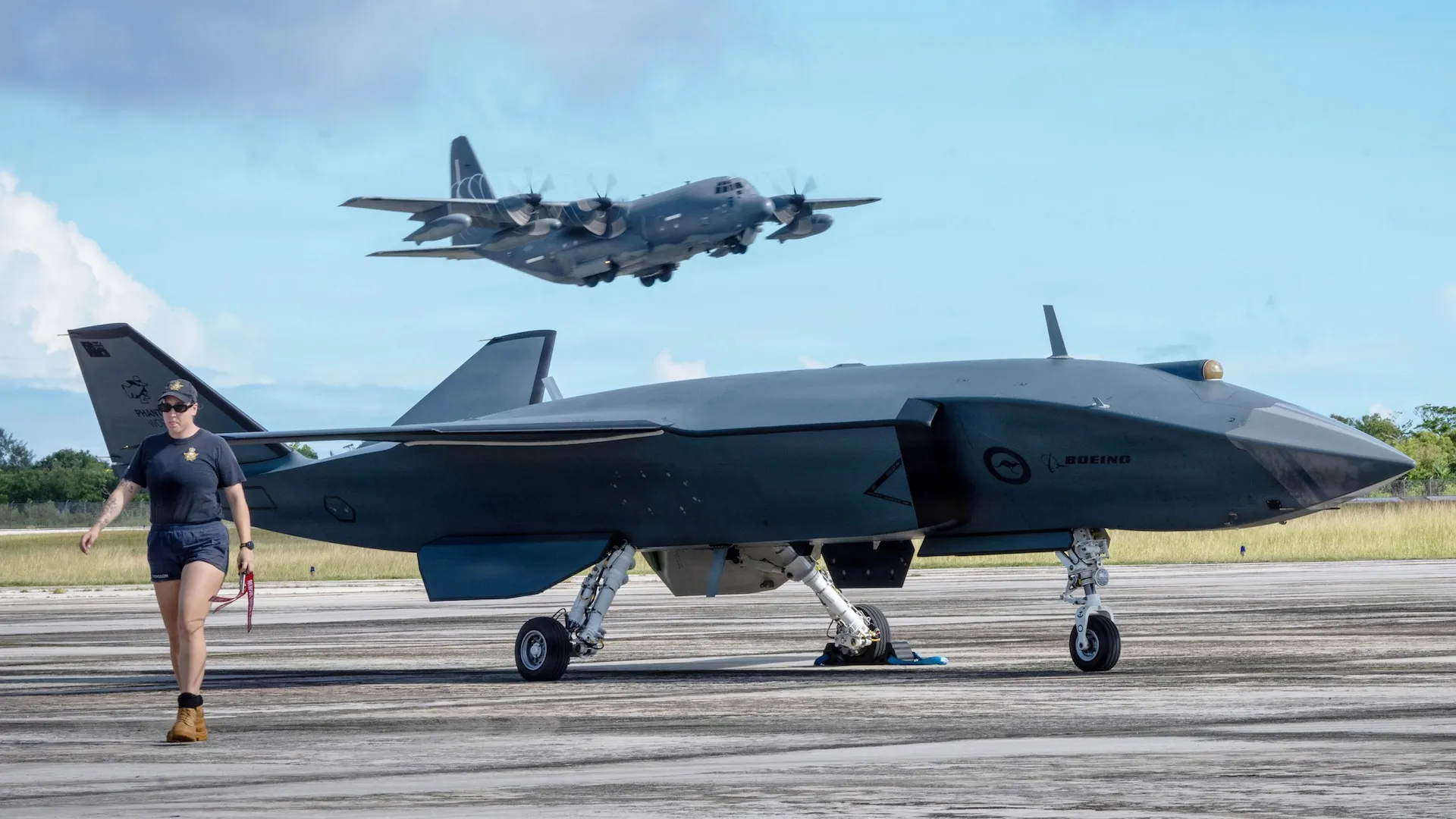 MQ-28 Hayalet Yarasa Pasifik'te Büyük Tatbikatta İlk Kez Görüldü