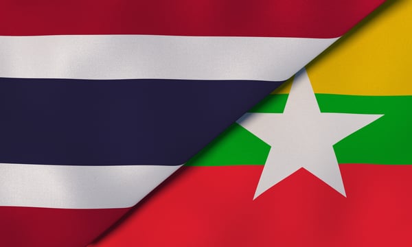 Myanmar Cunta Lideri Tayland'da Güvenlik İşbirliğini Genişletmek İçin Görüşmeler Yapıyor