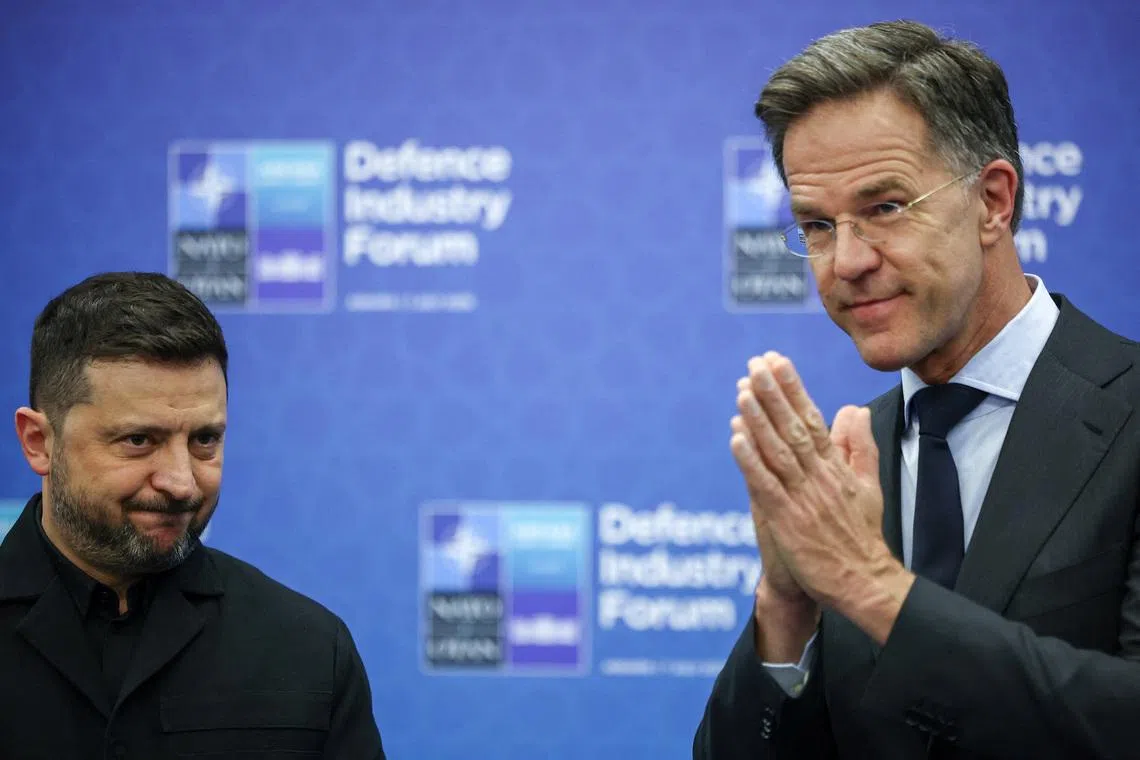 NATO Genel Sekreteri Rutte ve Zelenskiy Paris'te 'İstekliler Koalisyonu' Toplantısına Katılacak