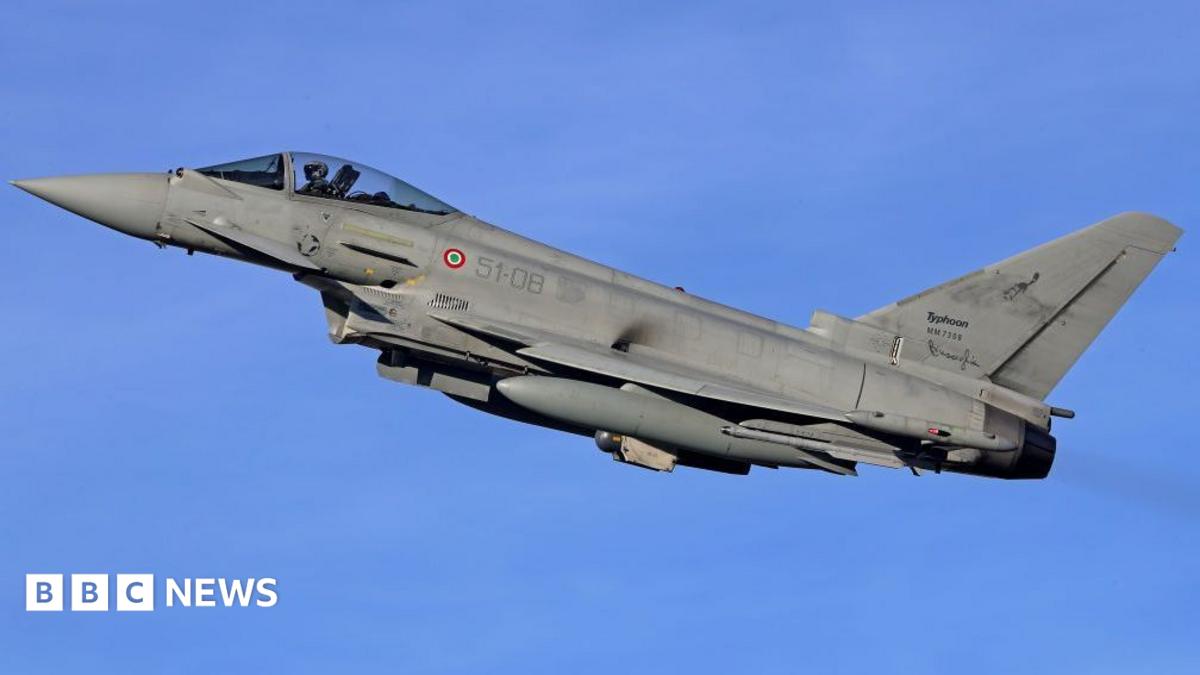 NATO Savaş Uçakları Litvanya Hava Sahasına Giren İHA'yı Düşürdü