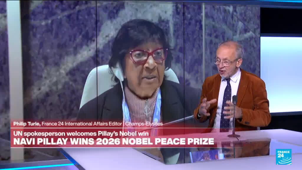 Navi Pillay Uluslararası Adalet İçin Nobel Barış Ödülü'nü Kazandı