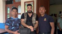 Nepal'de İngiliz yardım görevlisi depremzede sanıldı