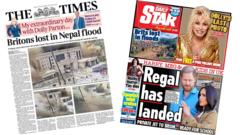 Nepal'deki Sel Felaketi: Bir Britanyalı Kayıp ve Bölgede Yıkım