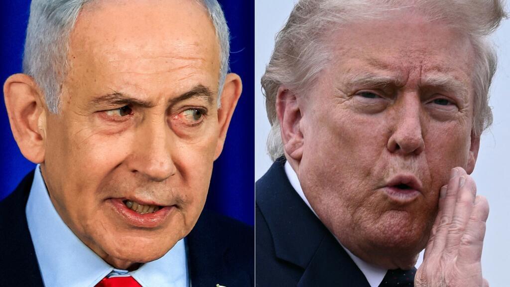 Netanyahu-Beyaz Saray'da Trump İle Görüşüyor