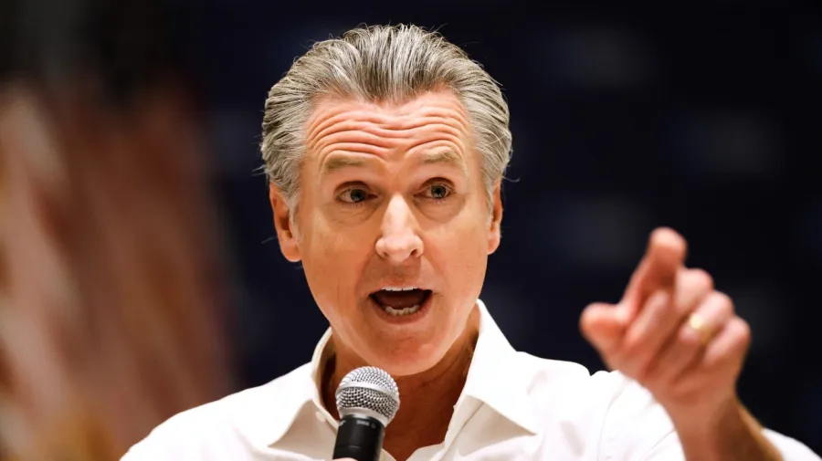 Newsom, ara seçimler öncesi New Hampshire'da Demokratlarla kampanya yaptı