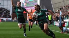 Northampton, Bath'ı 119 sayılık maçta devirdi