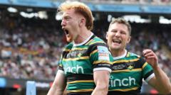 Northampton, Exeter'i Yenerek Premiership Rugby Şampiyonu Oldu
