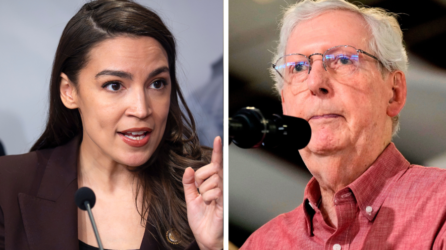 Ocasio-Cortez: McConnell'in Yokluğu Hiç Normal Değil