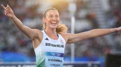 O'Connor'dan Glasgow'da altın madalya ile tarihi an