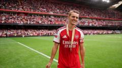 Odegaard yeni sezona hazır mı? Arsenal kaptanı formda