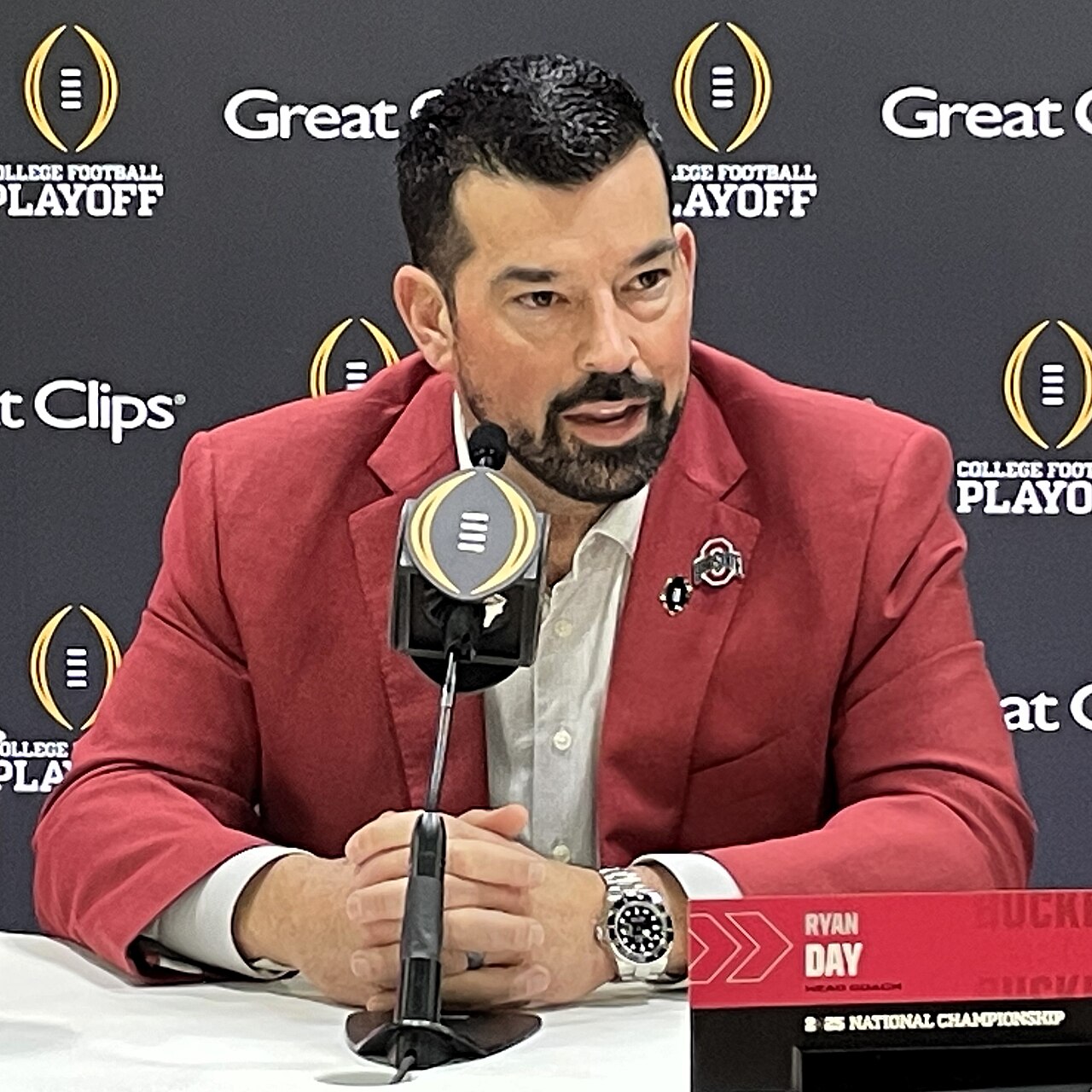 Ohio State Koçu Ryan Day, The Athletic'in Koçlar Listesinde Yer Bulamadı