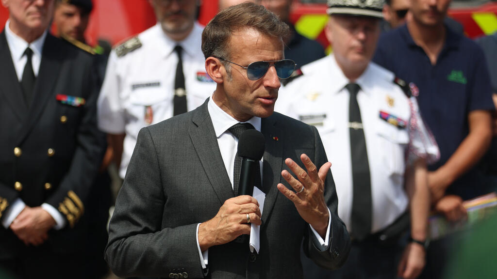 Orman yangınlarına sıfır tolerans: Macron itfaiyecilere söz verdi