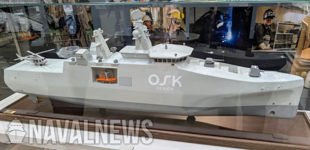 OSK Design, Danimarka Filosu İçin Kıyı Korvet Konseptini Tanıttı