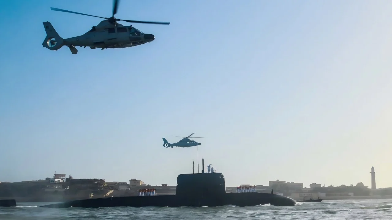 Pakistan yeni Çin yapımı denizaltıyla Hindistan'a meydan okuyor