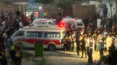 Pakistan'da Çatı Çöktü: 14 Öğrenci Hayatını Kaybetti