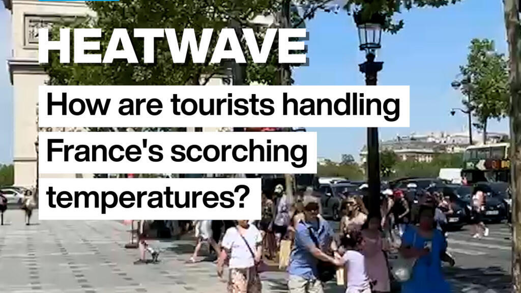 Paris’te Aşırı Sıcaklar Turistleri Zorluyor