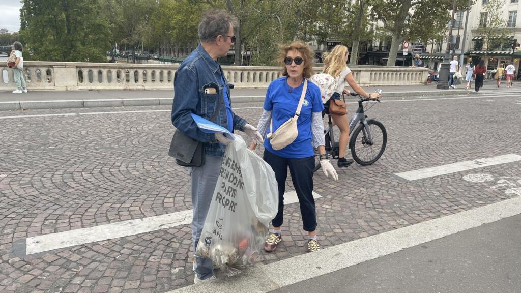 Paris'te Gönüllüler Sigara İzmaritlerine Savaş Açtı