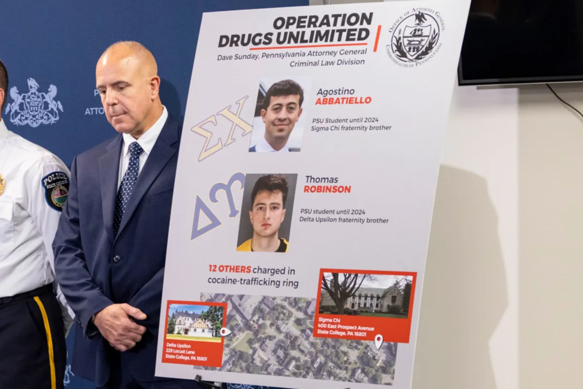 Penn State Öğrenci Derneği Adayları Kokain Kestiğini İddia: 'Beyin Yıkama