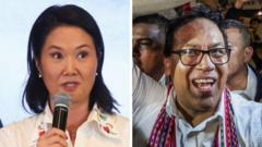 Peru seçimleri kıl payı: Fujimori ile Sánchez arasındaki yarış nefes kesiyor