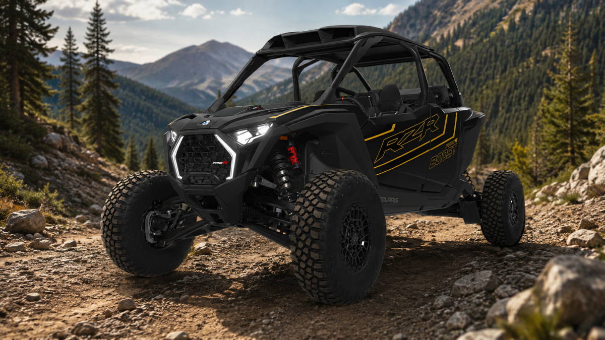 Polaris RZR Pro R Boost: 275 HP ve Devrim Niteliğinde Yeni CVT