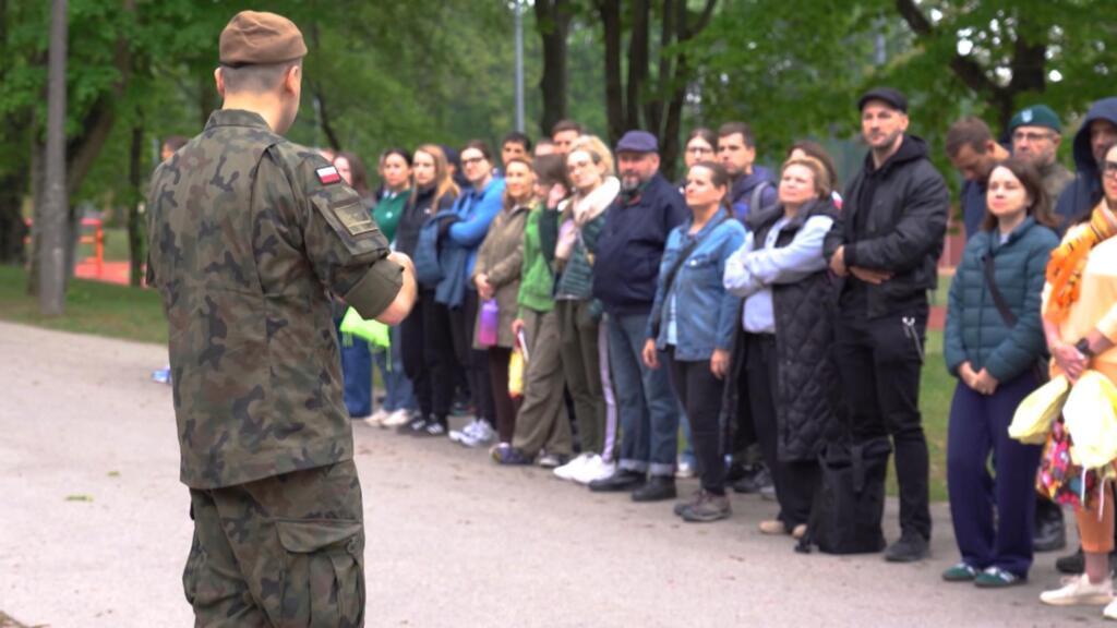 Polonya'da sivil askeri eğitim: Rusya tehdidine karşı hazırlık