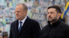 Polonya-Ukrayna gerilimi: Tusk'tan 'karşılıklı saygı' çağrısı
