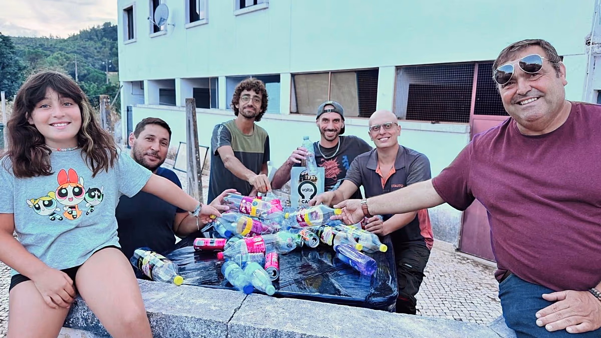 Portekiz'de çocuklar atık plastikten para kazanıyor
