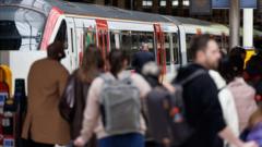 Purley yakınlarında obruklar: Gatwick tren seferleri durduruldu