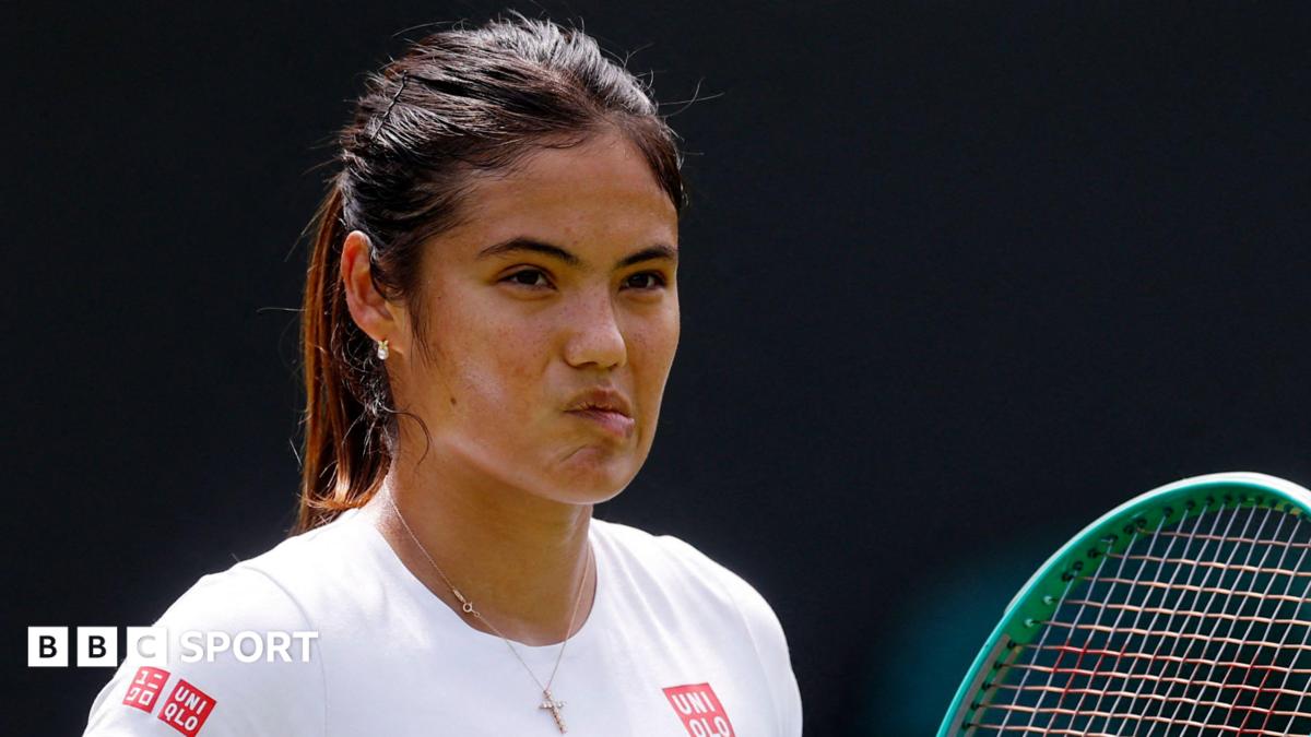 Raducanu'dan Wimbledon öncesi endişe: Antrenmanı yarıda kesti