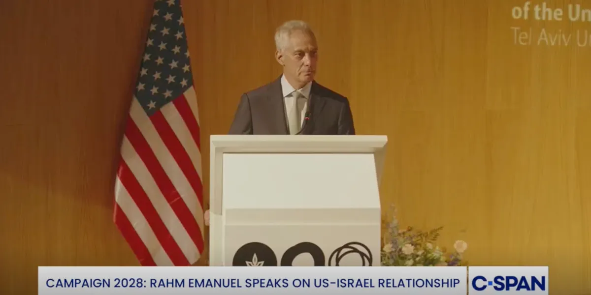 Rahm Emanuel’den İsrail’e Sert Mesaj: 2028’e Göz Kırpıyor