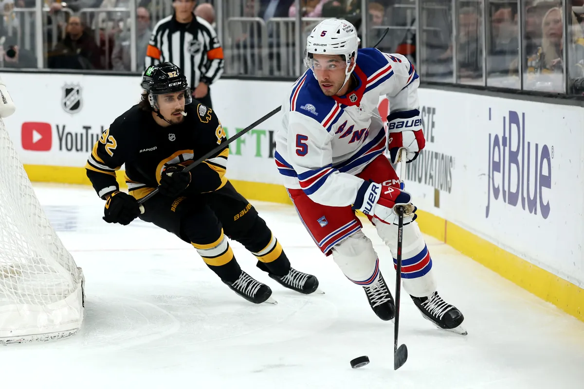 Rangers, Bruins Maçında Tarihi Bir Düşüş Yaşadı