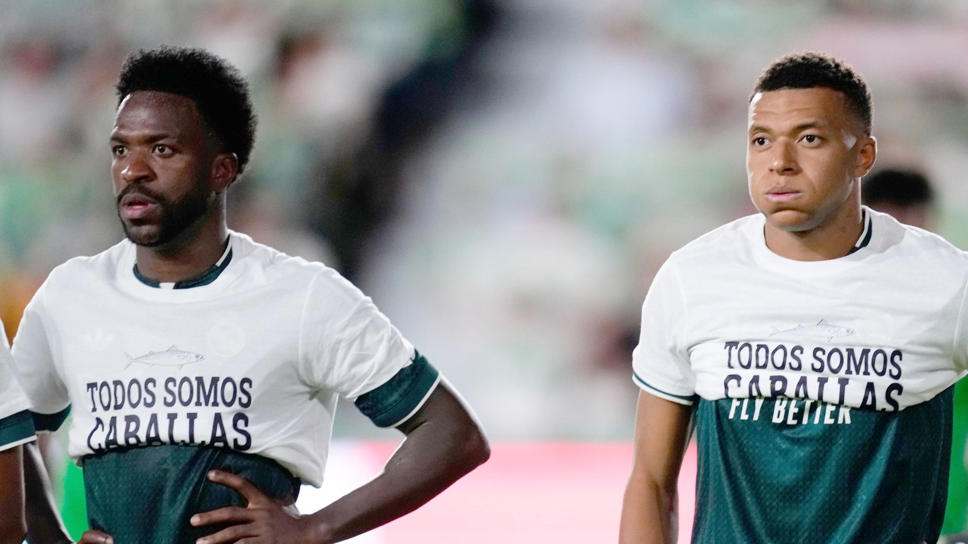 Real Madrid, Mbappe ve Vinicius'a destek verdi