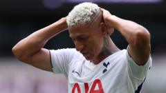 Richarlison, Liverpool maçı kadrosuna alınmamasına ağlayan emoji ile tepki gösterdi