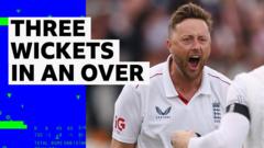 Robinson Lord's'da Tarihe Geçti: 2 Yıl Sonra Dönüşünde 3 Wicket