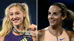 Roma Diamond League'de Caudery ve Hunter Bell'den zafer