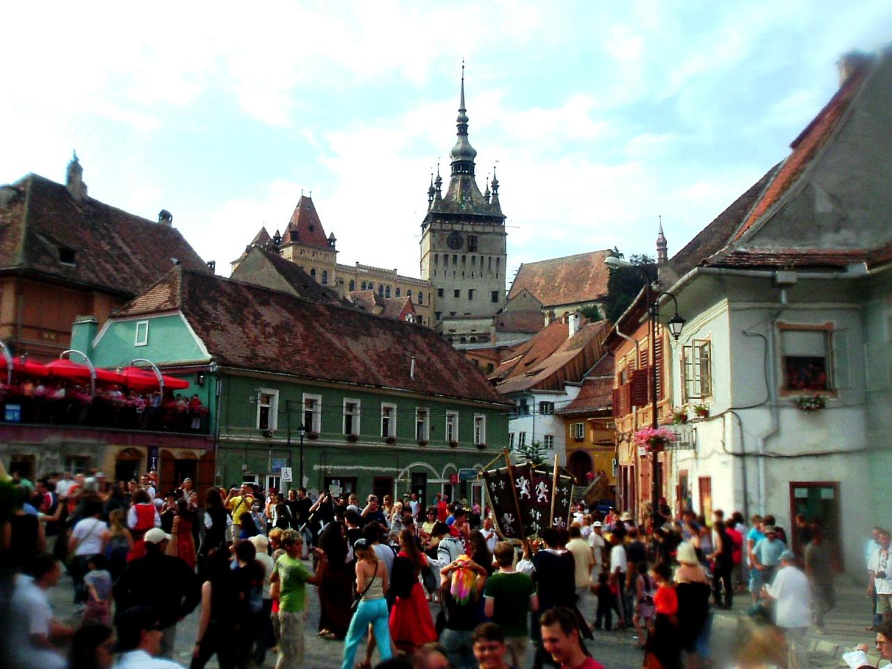Romanya'nın Sighisoara Kenti Orta Çağ'a Döndü
