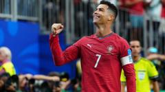 Ronaldo altıncı Dünya Kupası'nda gol atan ilk oyuncu oldu