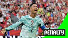 Ronaldo penaltıyla Portekiz'e beraberliği getirdi