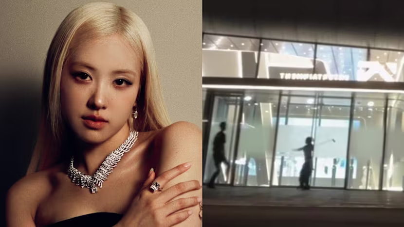 Rose Blackpink buluşmasını doğruladı, YG binasının kapısı golf sopasıyla kırıldı
